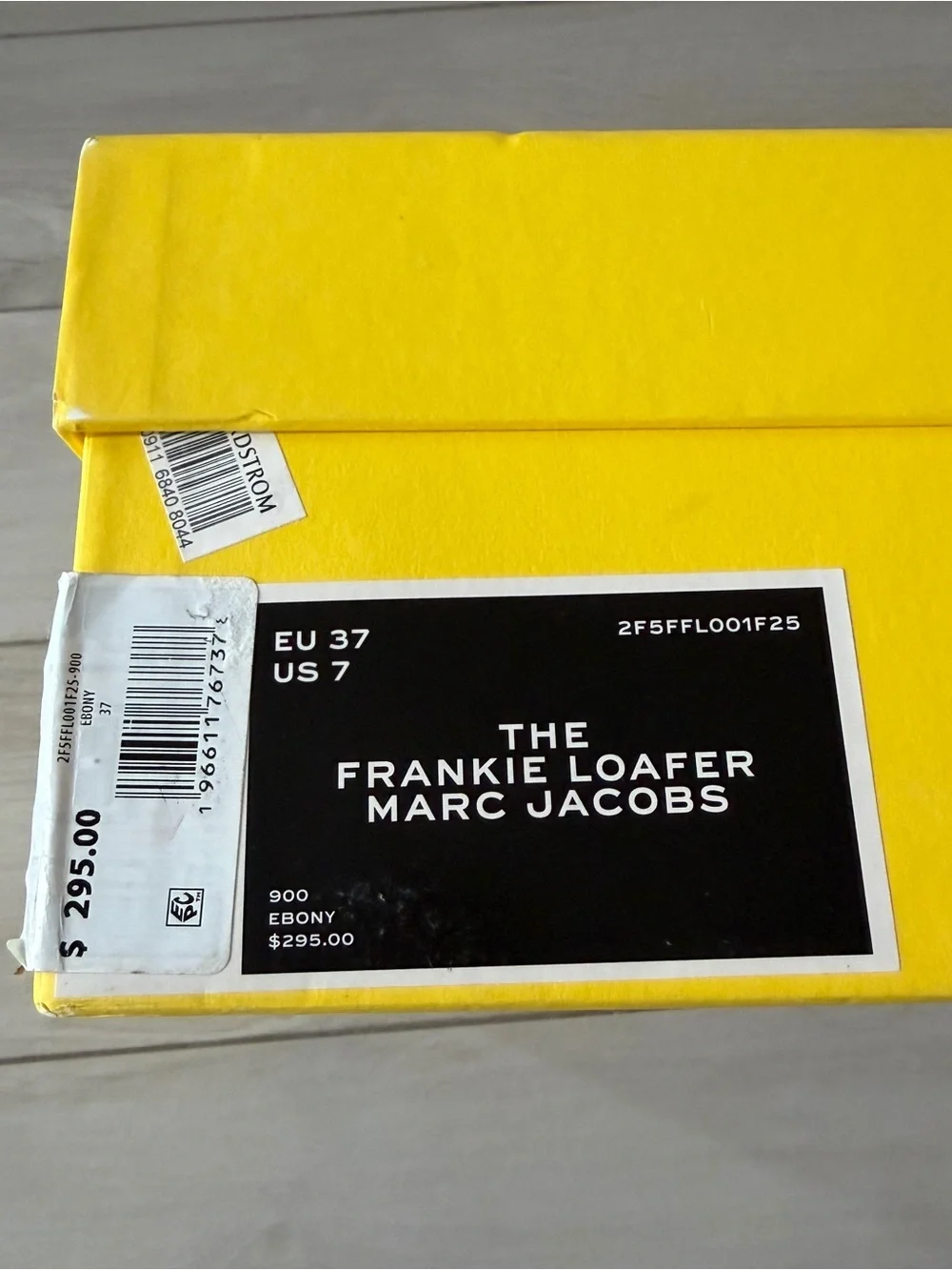 MARC JACOBS The Frankie Platform Loafer, Size 7US / 37EU